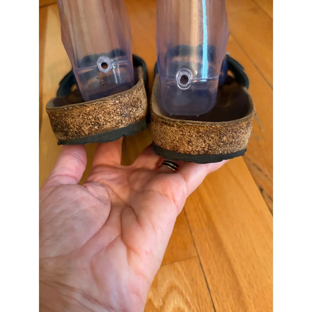 Birkenstock Madrid slide sandals Metallic size 40/US 9-9.5